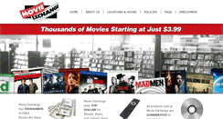 Desktop Screenshot of movieexchange-houston.com